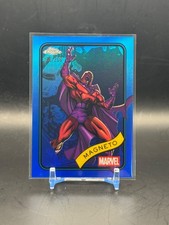 2025 Topps Chrome Marvel MAGNETO #169 Blue Refractor (136) /299 RAW