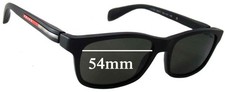 SFx Replacement Sunglass Lenses fits Prada VPS03D - 54mm Wide