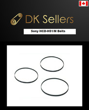Belts for Sony HCD-H51/M Compact Stereo System MB8 MB8 MB7 