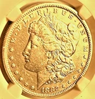 1882-S MORGAN SILVER DOLLAR in Extremely Fine to Almost Uncirculated condition 2