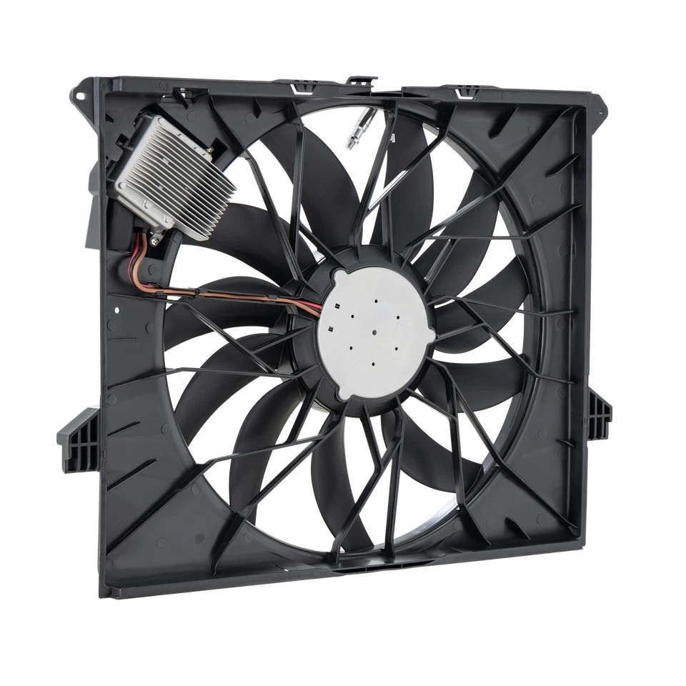 Ventilador de refrigeración del radiador A16450093 para 07-12 Mercedes-Benz GL450 08-12 GL500 GL550 Foto 3 de 4