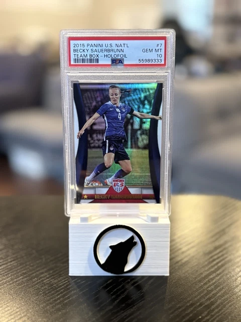 2015 Panini US National Team Box Set Becky Sauerbrunn #7 Holofoil PSA 10