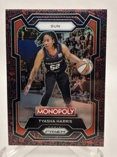 2024-25 Panini Prizm WNBA Monopoly Tyasha Harris #24 Classic Red Icons SP SUN