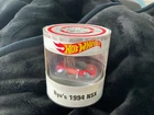 Hot Wheels Mattel Creations Red Line Club RLC Ryu's 1994 NSX Ryu's Rides