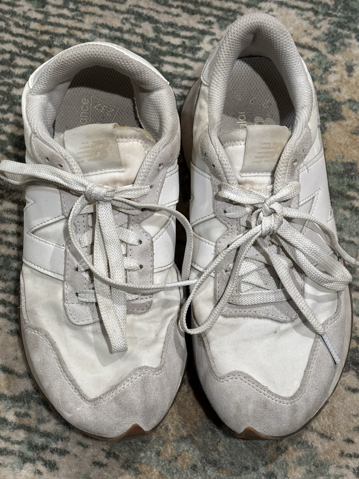 New Balance Women’s 237 Grey White Sneakers, Size 8