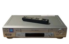 SONY SLV-N81 VCR VHS 4 Head HiFi Video Cassette VCR Player W/Remote Tested Works