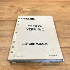 YAMAHA OEM DEALER SERVICE MANUAL / YZFR1W YZFR1WC