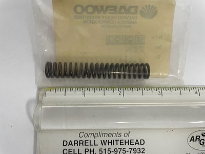 DEVELON DOOSAN MEGA 200-V SPRING, PART NO 0732-042-761