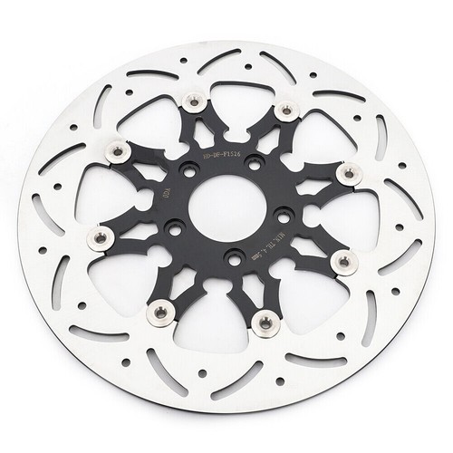 Floating 11.8 Front Rear Brake Rotors Pads for Harley Touring Street Glide 08-13 - Foto 3 di 13