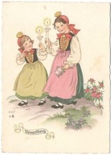 Ansichtskarte Deutsche Gaue - Vorarlberg, nach Hanna Helwig-Goerke (A92)