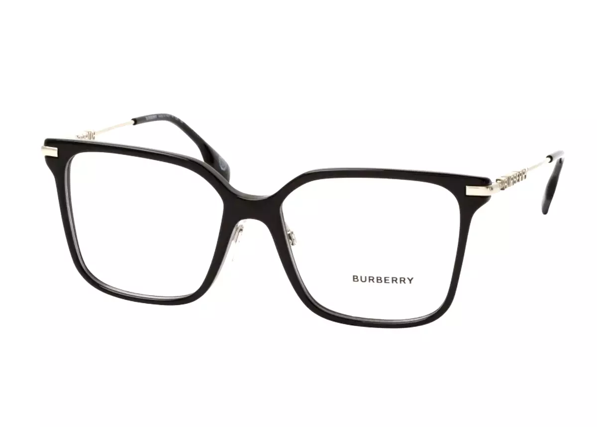 New BURBERRY Elizabeth Eyeglasses B 2376 3001 52 16 140 Black