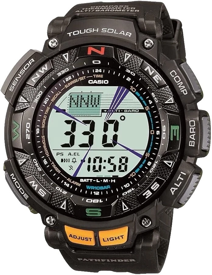 Casio Pathfinder Quartz Battery Wristwatches