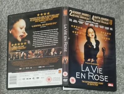 La Vie En Rose DVD French Drama Film Movie Marion Cotillard UK