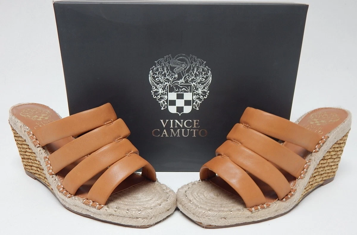 Sandales Vince Camuto Léopard - Pointure 37, Cuir, Style Spartiates - En Excellent état