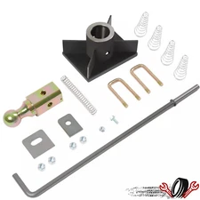 30,000 lbs Universal  6" x 8" Gooseneck Trailer Hitch Flatbed Kit W/ Instruction