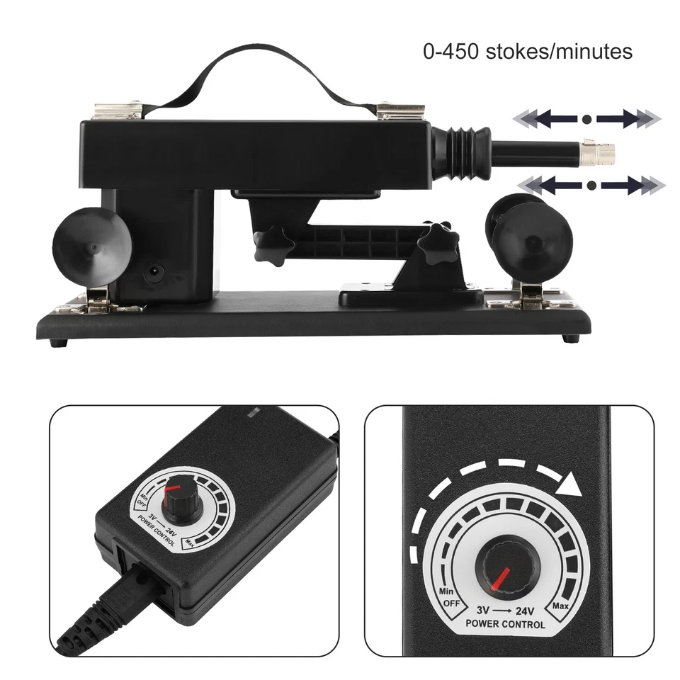 Automatic Electric Sex Machine for Women Thrusting Dildo Attachments Sex Toys - Image 3 of 4