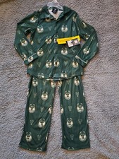 Milwaukee Bucks Pajamas Set Sz 8 Youth Small PJs NBA Basketball Shirt  Pants