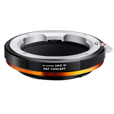 K&F CONCEPT L/M-E Lens Adapter with Control Ring for  Leica M Lens to Sony-E NEX