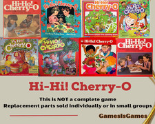 Board Game Parts: HI HO! CHERRY-O, Hasbro, re...