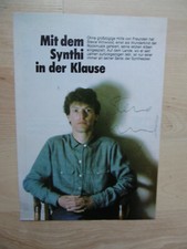 Steve Winwood autograph signed 19x27 cm magazine image
