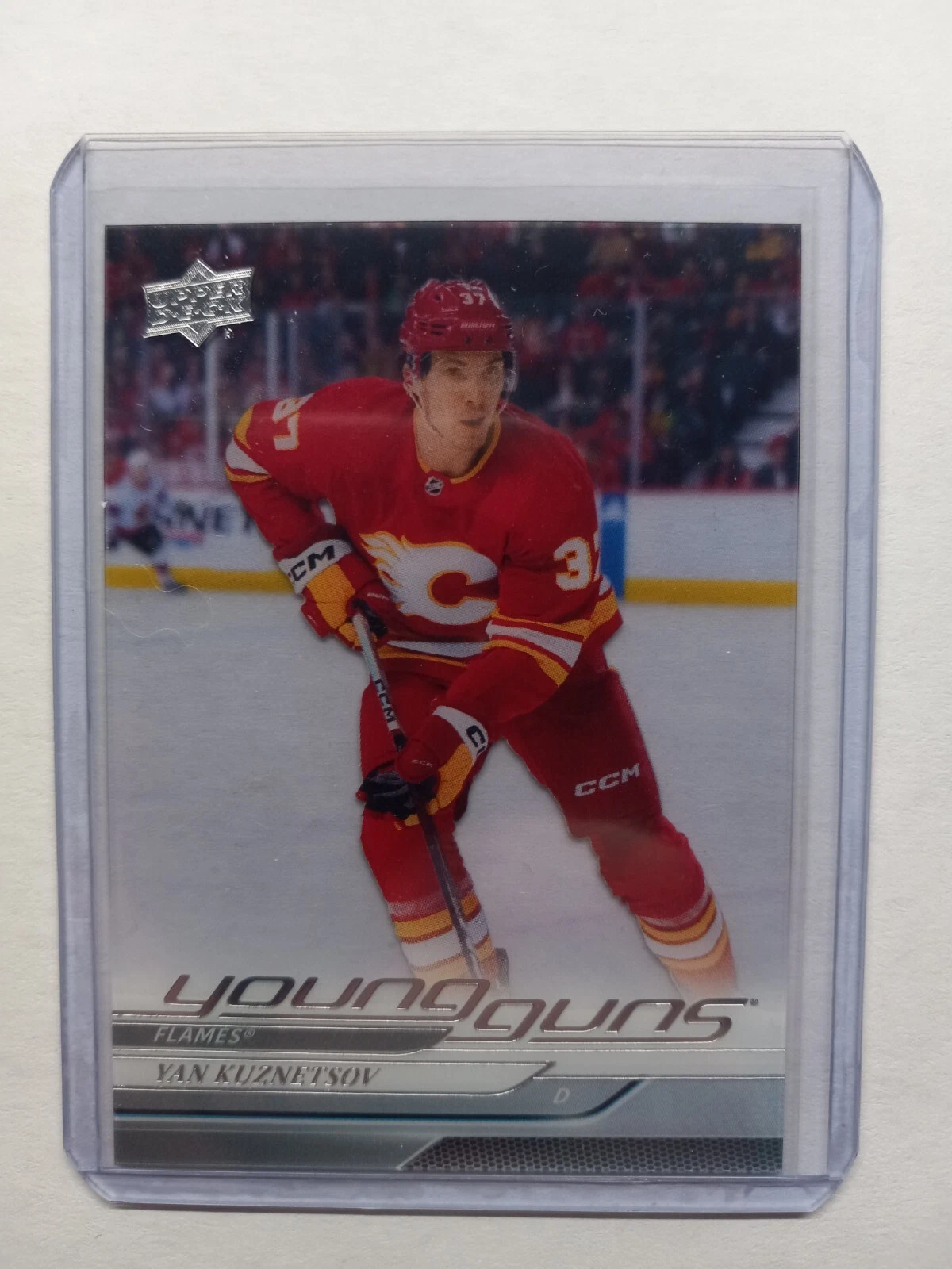 2024-25 Upper Deck Young Guns Clear Cut #235 Yan Kuznetsov Rookie Card