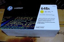 HP 648A Yellow Toner Cartridges New Sealed