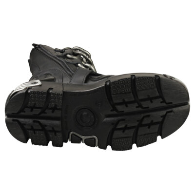 靴 Newrock m727 s5 27cm New Rock M-727-s5 Unisex Black Platform Boots - 6 US | eBay