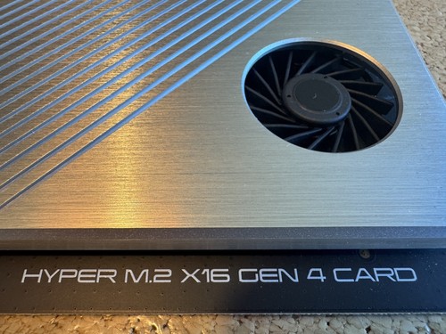 ASUS HYPER M.2 X16 CARD V2 GEN4 (unused-pulled from Asus Motherboard purchased) - Bild 5 von 11