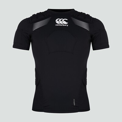 Canterbury Rugby Unisex Elite Schutzweste schwarz weiß - Portofrei
