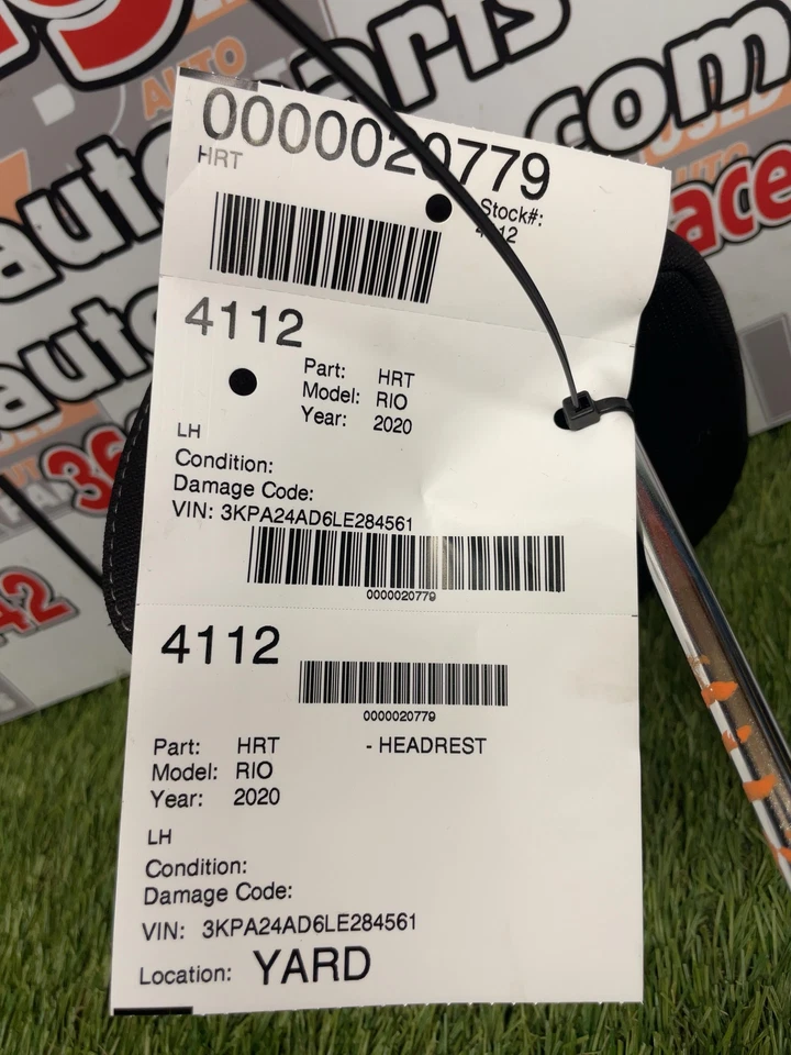 ✅ 2020 KIA RIO Left Headrest OEM - Image 3 of 3