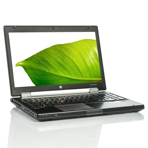 hp elitebook 8560w laptop i7 quad-core 8gb 500gb win 10 pro b v.