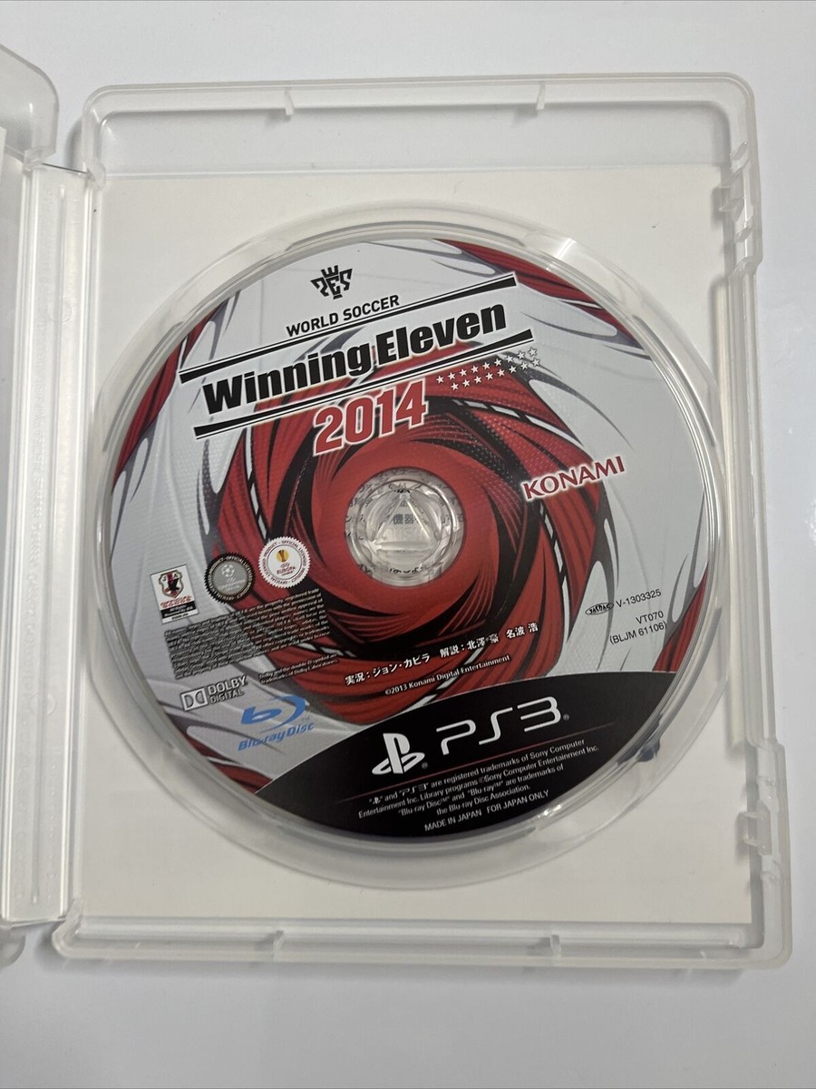 World Soccer Winning Eleven 2011 + 2014 Sony PlayStation PS3