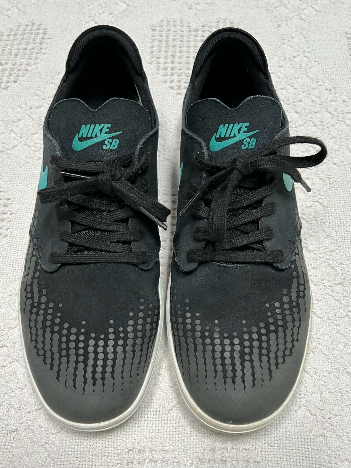 Nike SB LUNAR ONESHOT Shoes Black Jade Men&#039;s 8 LUNARLON | eBay