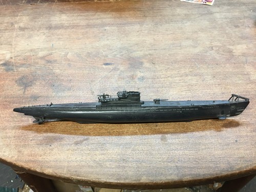 Aurora U-156 DEUTSCHES WWII U BOOT U-Boot Modell gebaut 14,5 Zoll