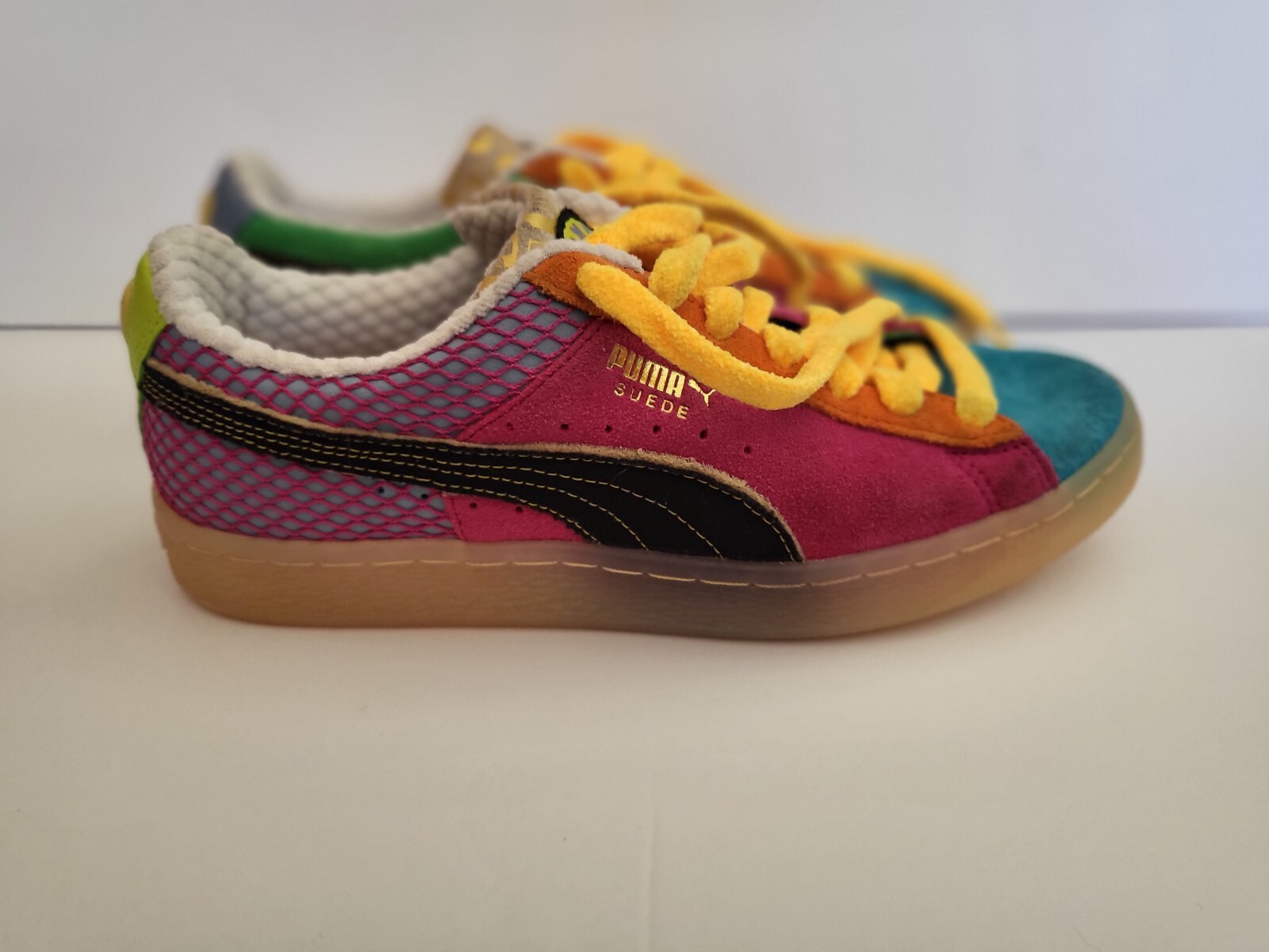 SAOLA Scarpe da ginnastica basse Puma Classic Jr ragazzo 5 5 NEON colorblock multicolore multicolore pelle scamosciata