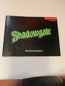 Shadowgate NES Nintendo Complete CIB Authentic! Plus Poster
