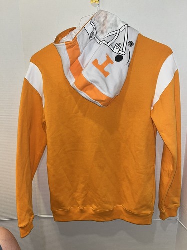 Casque de bénévolat Tennessee sweat à capuche jeunesse XL orange manches longues fermeture éclair complète neuf avec étiquettes