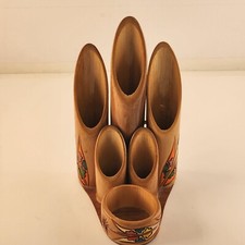 Organizador de escritorio de madera Jamaican Cay carrito de almacenamiento de 3 niveles decoración de oficina vintage
