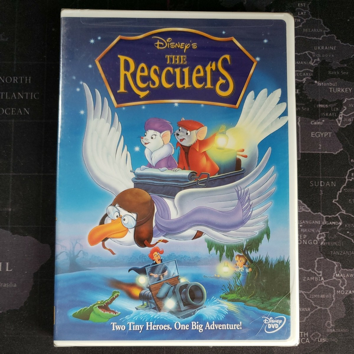 Walt Disney's The Rescuers-DVD-animation-w/bonus features-new