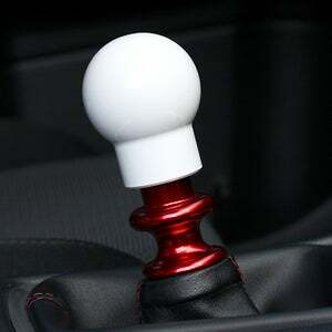 MS86 12x1.25 Gloss White *BLOB 460g Shift Knob SUBARU WRX STI BRZ TOYOTA JDM