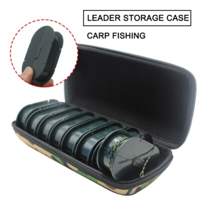 Carp Fishing Tools Leader Storage Case Box  Lead Fishing Weights Ready Leadcore