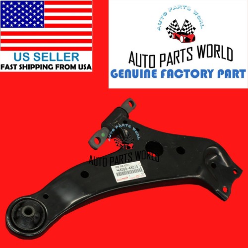 GENUINE OEM TOYOTA HIGHLANDER VENZA RX350 RX450h FRONT LOWER CONTROL ARMS SET - Picture 3 of 6
