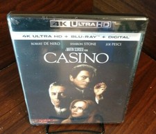 Casino 4K Blu-ray -Brand NEW Sealed -Free Shipping with Tracking
