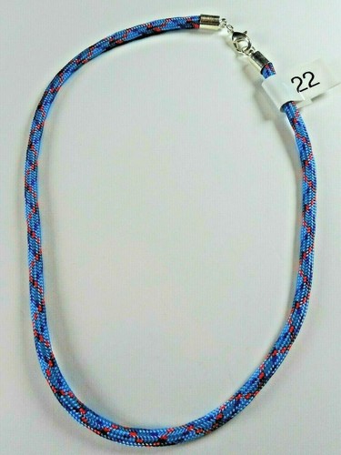 Braided Choker Necklaces Bracelets Anklets Silver Lobster Clasp Paracord 4mm USA - Picture 7 of 18