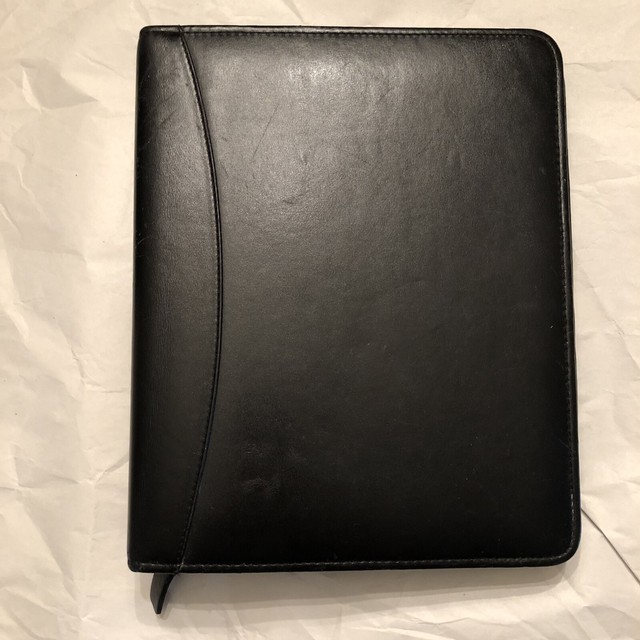 Franklin Covey Classic Planner Leather Binder Agenda Organizer 7Ring