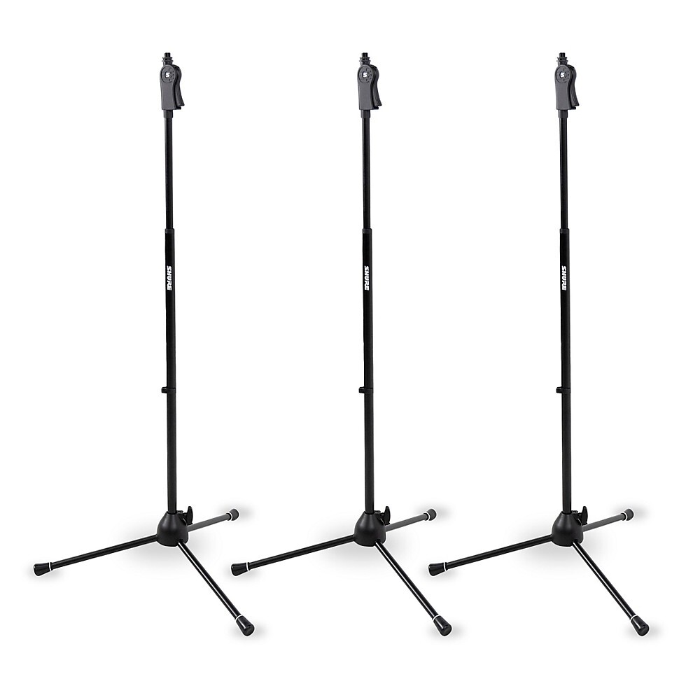 Shure Штативная микрофонная подставка Shure Deluxe с пистолетной рукояткой для одной руки, 3 шт.
