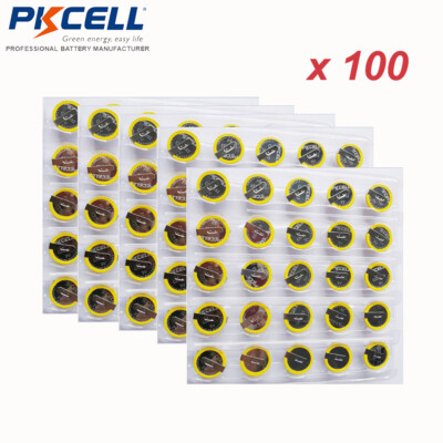 100X CR2032 Battery with solder tabs for Super Nintendo NES, SNES, N64