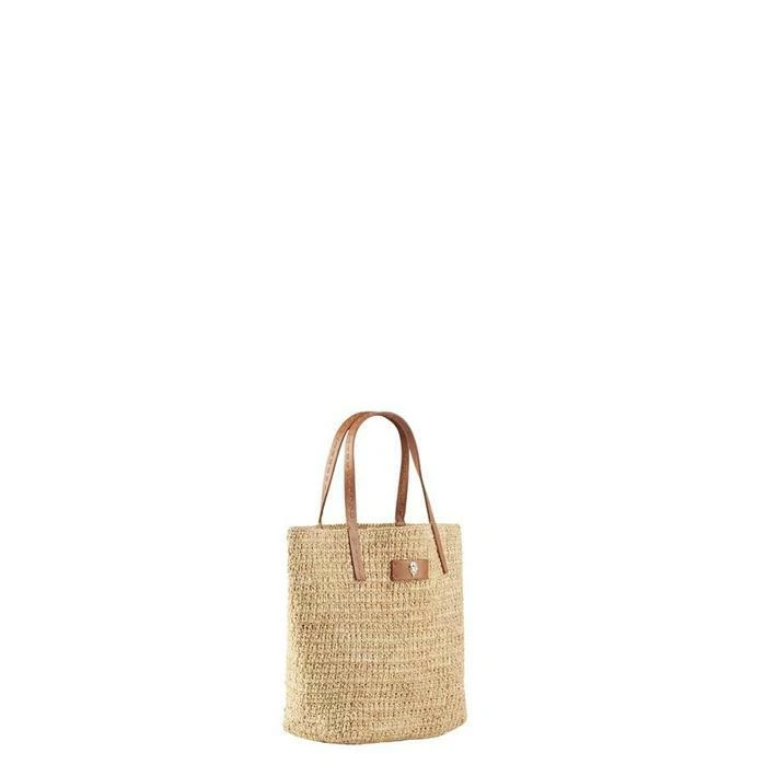 HELEN KAMINSKI DAVOLETTA MINI RAFFIA BAG NATURAL/TAN 