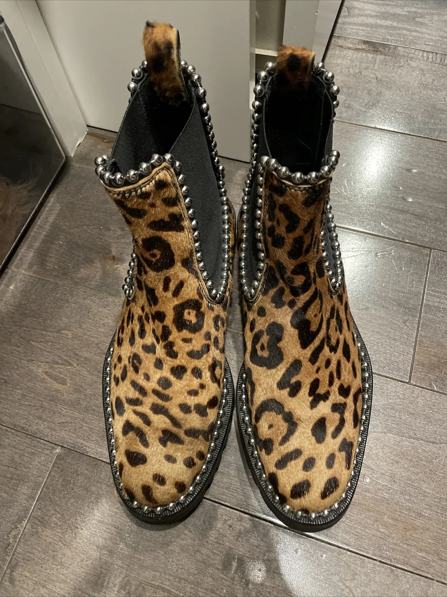 Alexander wang cheetah clearance boots