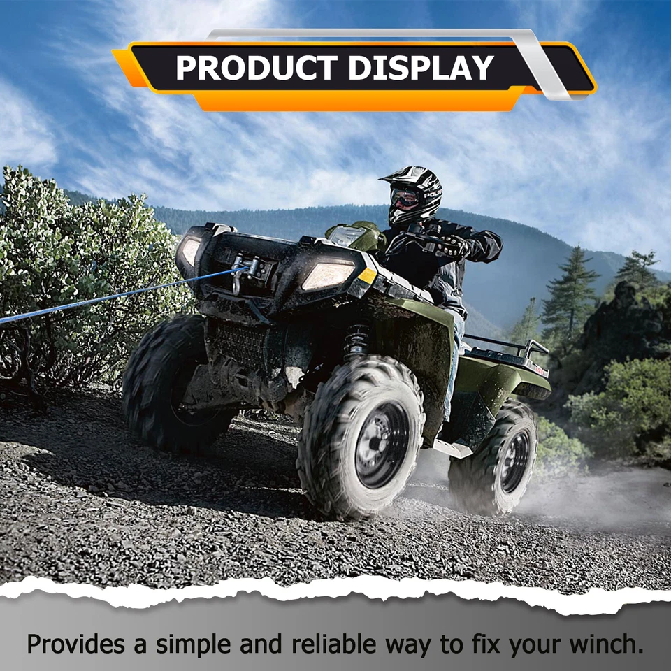 Soportes de montaje de cabrestante WSAY para Polaris Sportsman 400 450 500 800 2005-2010 ATV Foto 4 de 4